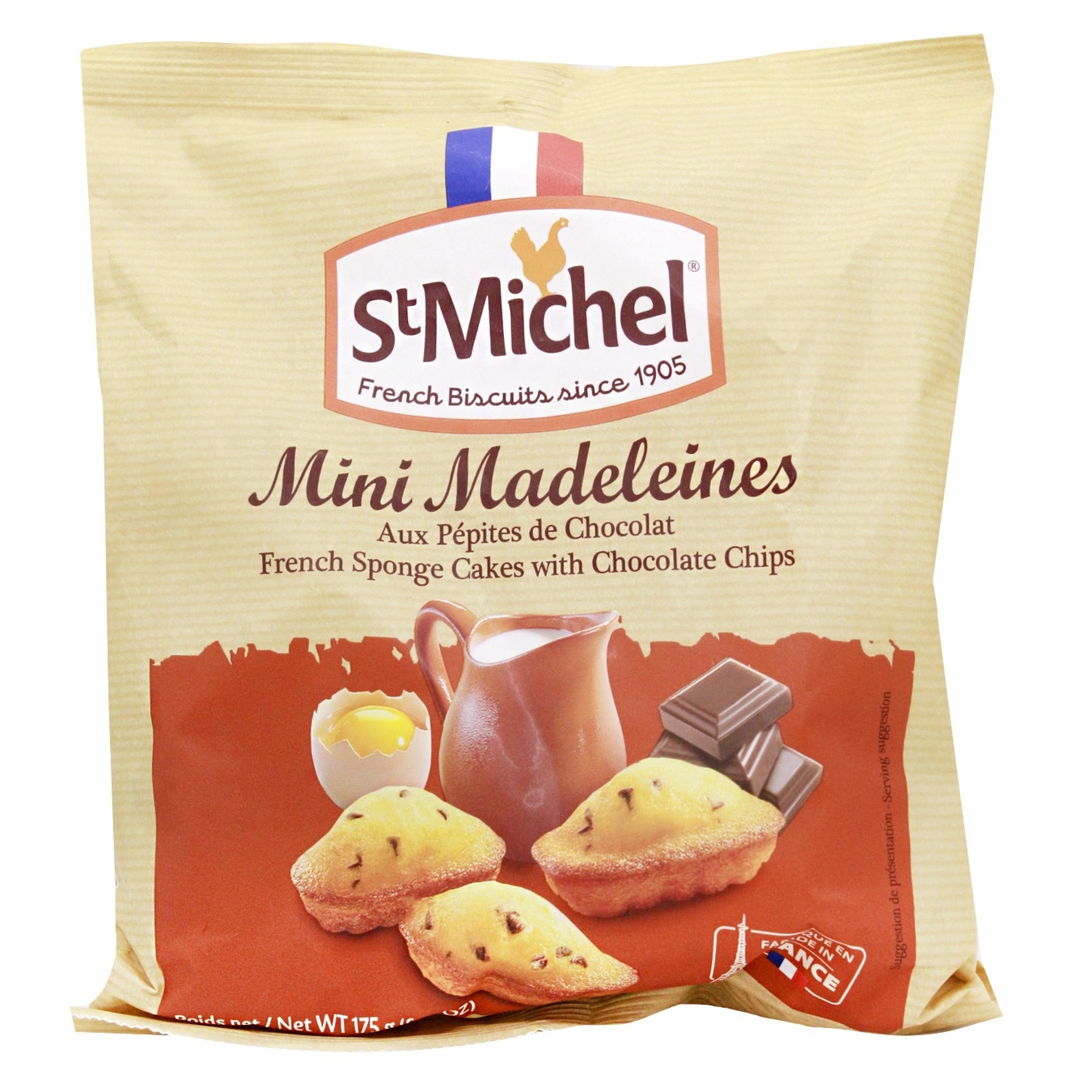 

Печенье StMichel Mini Madeleines с шоколадом 175г