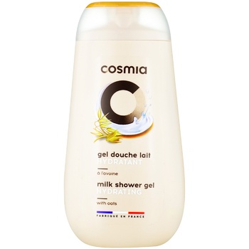 Молочко для душа Cosmia Hydrating с овсом 250мл - купить, цены на Auchan - фото 1