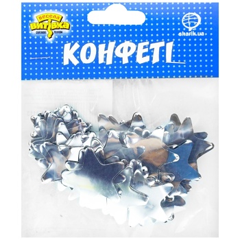 Конфетти Веселая Затея Звездочки 20г - купить, цены на Auchan - фото 2