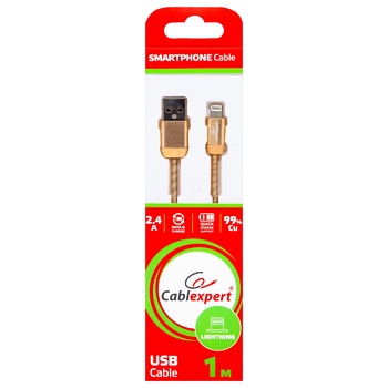 Cablexpert Cable Usb 2.0 Lightning 2.4А 1m - buy, prices for Auchan - photo 2