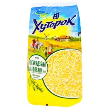 Hutorok Polished Corn Grits №4 400g - buy, prices for EKO Market - photo 3