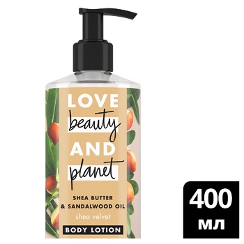 Лосьйон для тіла Love Beauty and Planet з олією ши 400мл - купити, ціни на NOVUS - фото 5