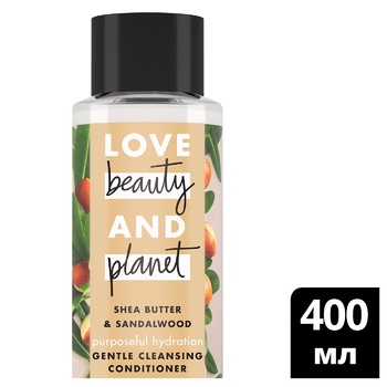 Love Beauty&Planet Hair Conditioner Cleansing 400ml - buy, prices for NOVUS - photo 2