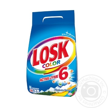Powder detergent Losk for washing 3000g - buy, prices for MegaMarket - photo 1
