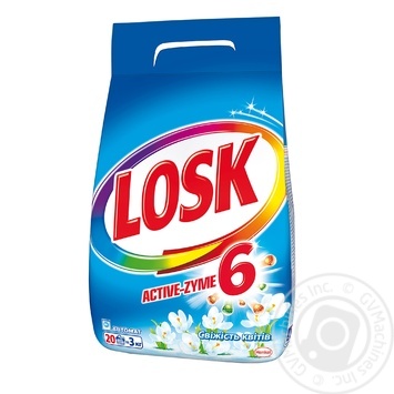 Powder detergent Losk 3000g - buy, prices for NOVUS - photo 1