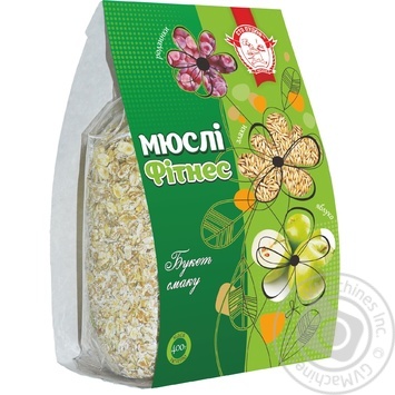 Sto pudiv Fitness Muesli Bouquet of flavors apple and cereals 400g - buy, prices for - photo 1