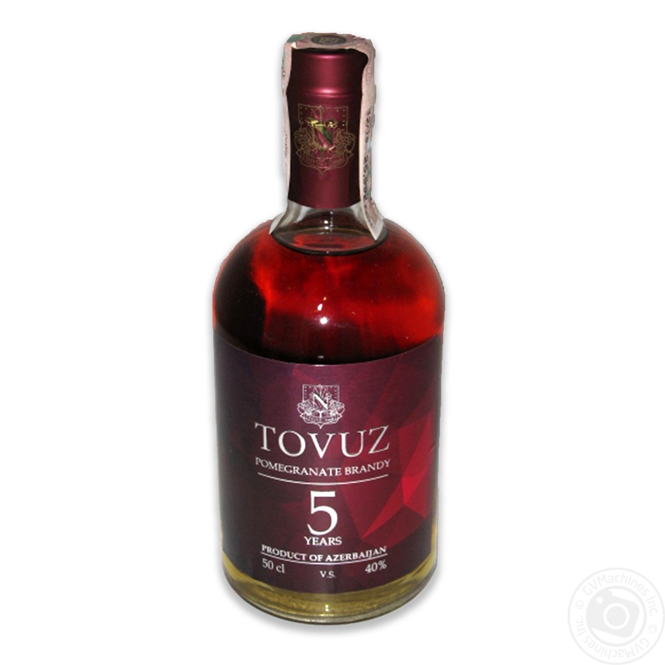 

Бренди Tovuz Promegranate V.S. 5лет 40% 0,5л