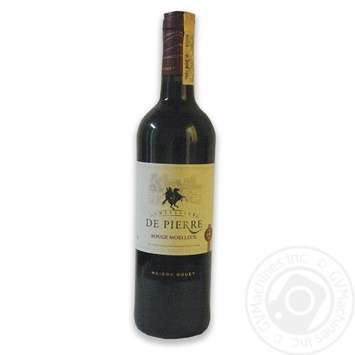 Вино Chevalier De Pierre Rouge Moelleux черв н/сол 0.75л х3 купити, ціни на МегаМаркет - фото 1