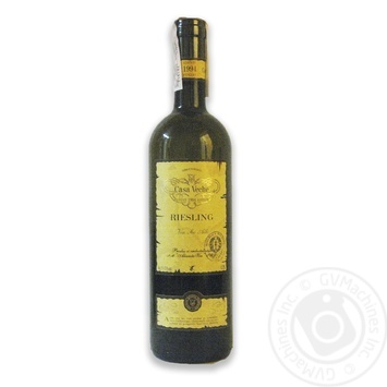 Вино Casa Veche біле Riesling 0,75л х6 купити, ціни на МегаМаркет - фото 1