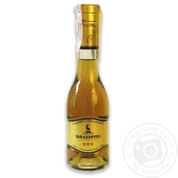 Sarajishvili Cognac 3 Years 40% 200ml - buy, prices for Za Raz - photo 2