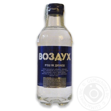 Горілка особлива Воздух легка 40% 0,2л купити, ціни на МегаМаркет - фото 1