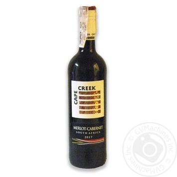 Вино Cape Creek Merlot-Cabernet червоне сухе 9-13% 0,75л - купити, ціни на - фото 1