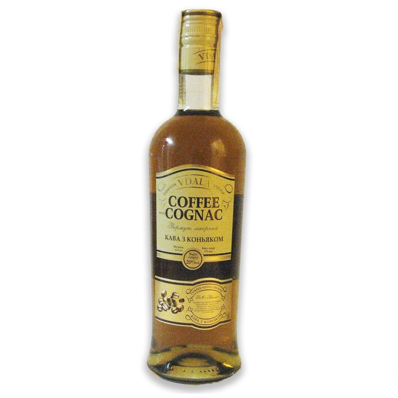 

Вермут Vdala Coffee with Cognac 20% 0,5л