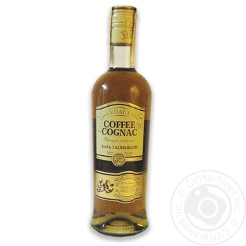 Вермут Vdala Coffee with Cognac 20% 0,5л - купити, ціни на МегаМаркет - фото 1