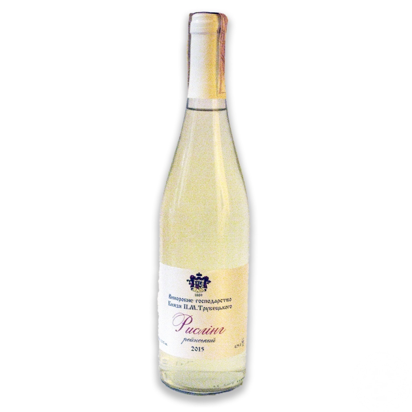 

Вино Винодельческое хозяйство Князя П.Н. Трубецкого Riesling белое сухое 11.3% 0,75л