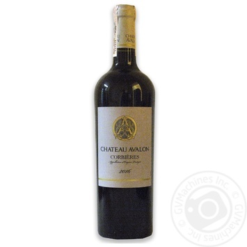 Вино Chateau Avalon Corbieres червоне сухе 0.75л х6 купить, цены на МегаМаркет - фото 1
