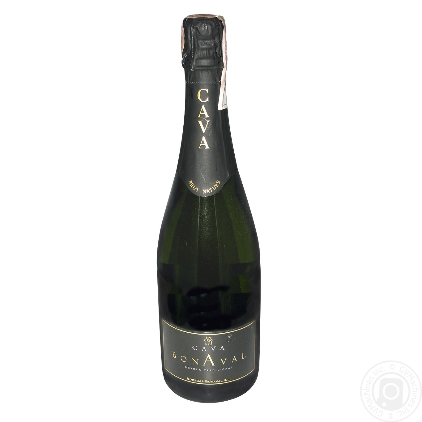 

Вино игристое Cava Bonaval Brut Nature белое сухое 11,5% 0,75л