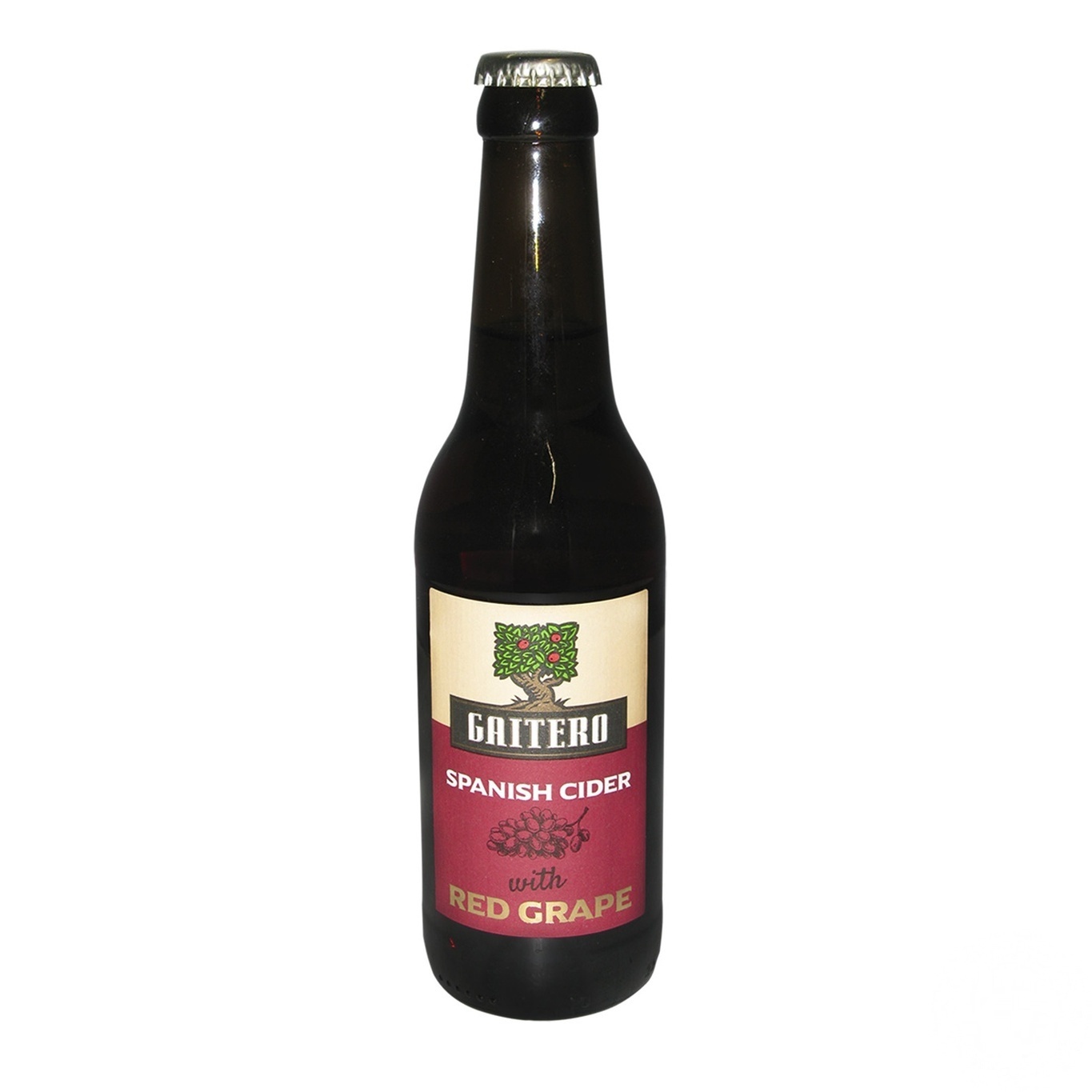 

Сидр игристый El Gaitero Red Grape 4% 0,33л