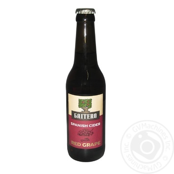 El Gaitero Red Grape Sparkling Cider 4% 0.33l