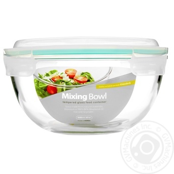 Glasslock Round Glass Container With Lid 2l - buy, prices for MegaMarket - photo 1