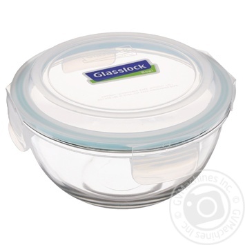 Glasslock Round Glass Container With Lid 1l - buy, prices for MegaMarket - photo 1