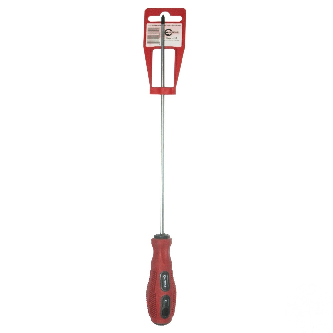

Отвертка Intertool крестовая PH0x200мм