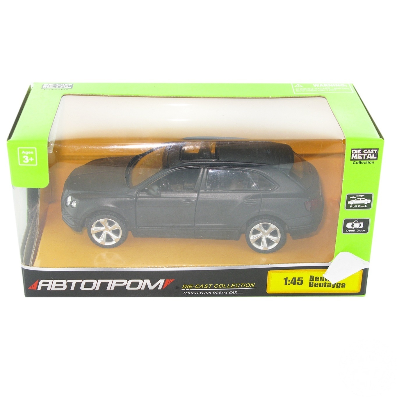

Игрушка металлическая Автопром машина bentley bentayga 1:45