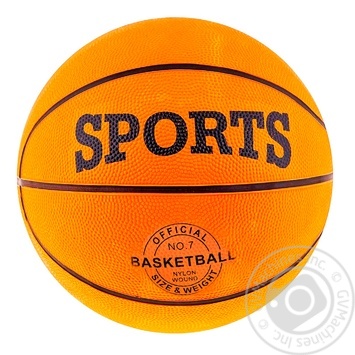 Spokey 82388 #7 Rubber Basketball Ball - buy, prices for ULTRAMARKET - photo 1