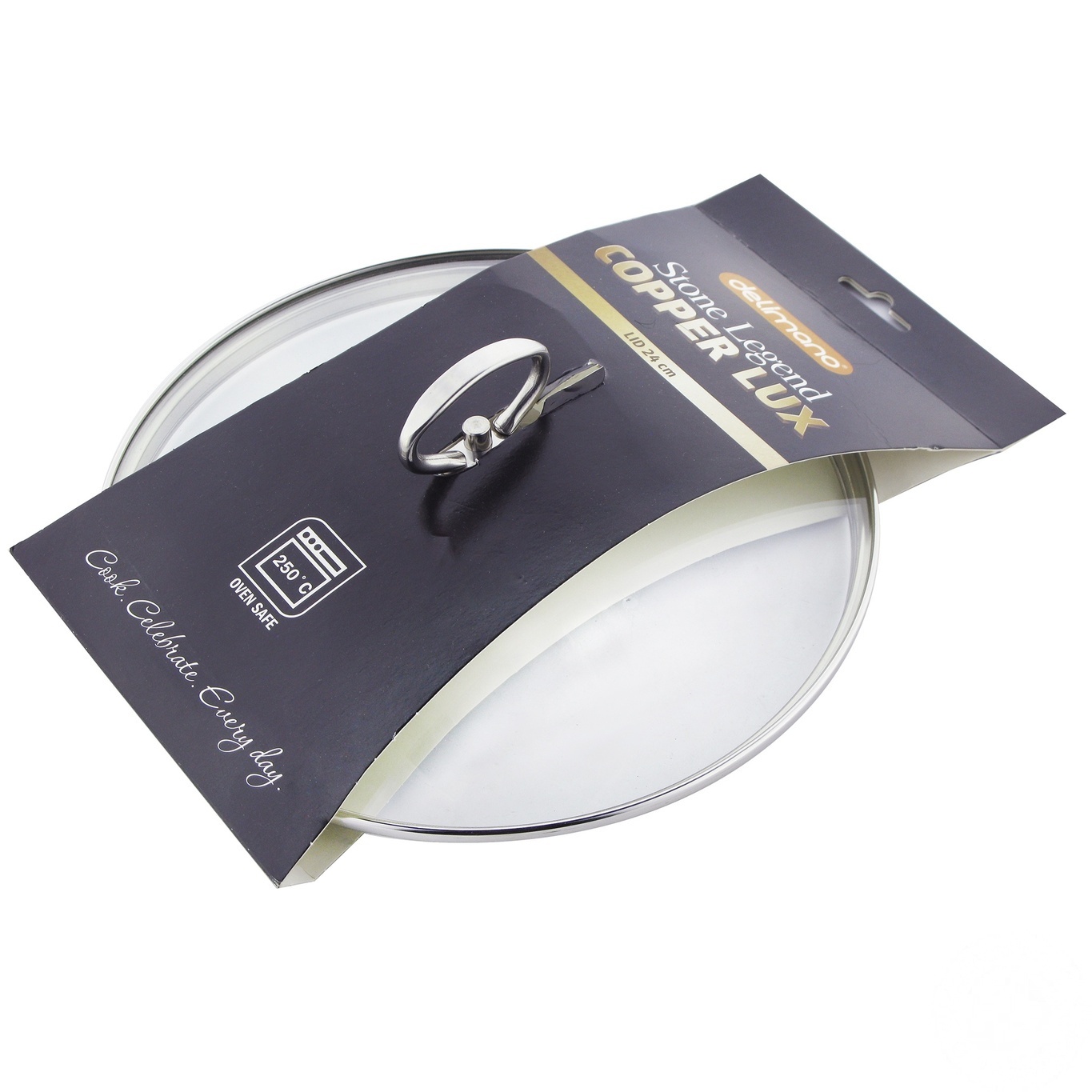 

Крышка Delimano Stone Legend Copper Lux 24см