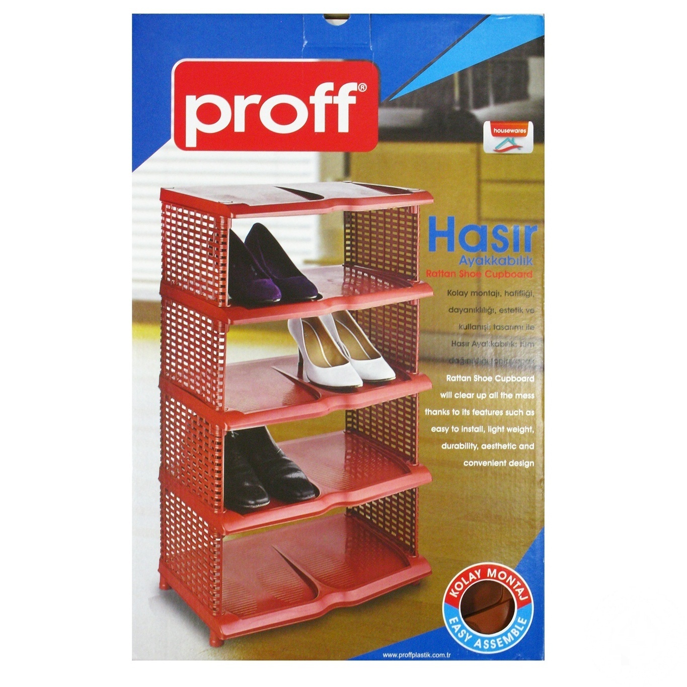 

Полка для обуви Proff Rattan 31x48x85см