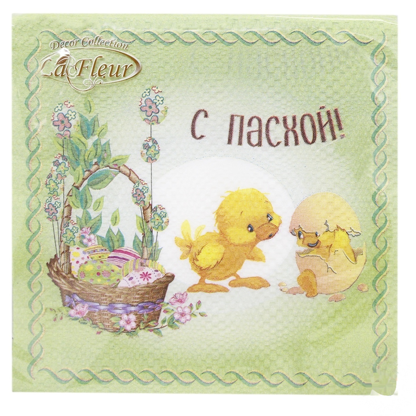 

Салфетки Luxy двухслойные Пасхальное дерево 33х33см 20шт.