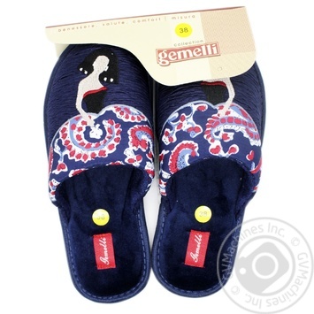 Gemelli Women's Home Slippers s36-40 in Assortment - buy, prices for NOVUS - photo 1