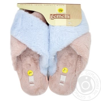 Gemelli Women's Home Slippers s36-40 in Assortment - buy, prices for NOVUS - photo 4