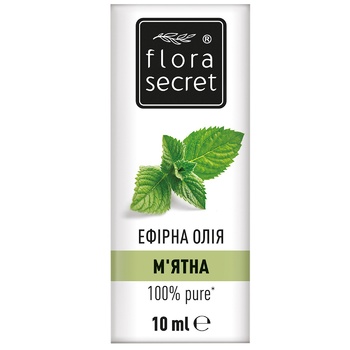 Ефірна олія Flora Secret м'ятна 10мл - купити, ціни на ULTRAMARKET - фото 2