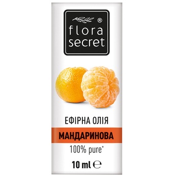 Олія ефірна Flora Secret мандаринова 10мл - купити, ціни на ULTRAMARKET - фото 2