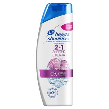 Head & Shoulders Ocean Energy Shampoo and Conditioner 2in1 Against Dandruff 400ml - buy, prices for METRO - photo 2