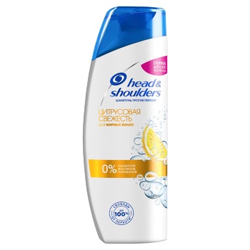 Шампунь Head & Shoulders Цитрусова Свіжість проти лупи 200мл - купити, ціни на МегаМаркет - фото 5