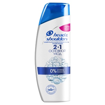 Head & Shoulders Basic Care Shampoo and Conditioner 2in1 Against Dandruff 200ml - buy, prices for METRO - photo 3