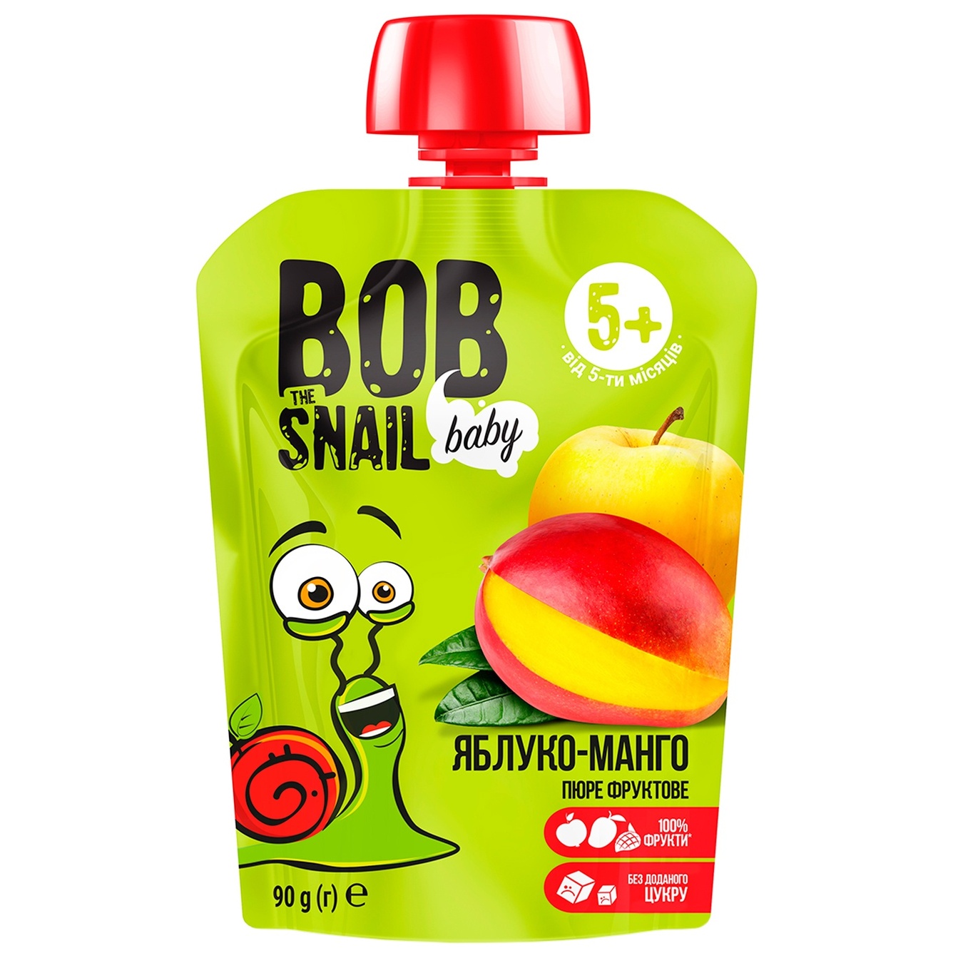 

Пюре Snail Bob яблоко-манго детское 90г