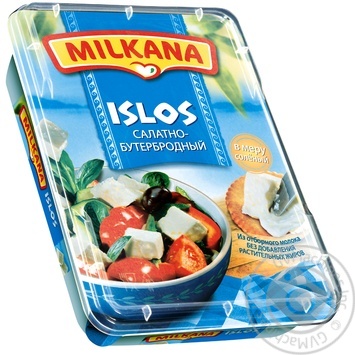 Salad-sandwich cheese Milkana Islos with herbs 41% 180g plastic cup Poland - buy, prices for NOVUS - photo 3