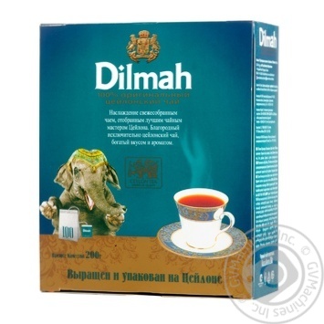 Tea Dilmah 100pcs 200g cardboard box Sri-lanka - buy, prices for NOVUS - photo 8