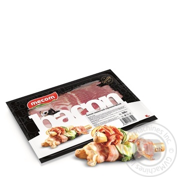 bacon mecom pork 200g vacuum packing - buy, prices for - photo 1