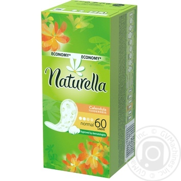 Щоденні прокладки Naturella Calendula Tenderness Normal 60шт - купити, ціни на - фото 2