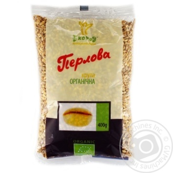 Крупа перловая Екород органическая 400г купить, цены на МегаМаркет - фото 1