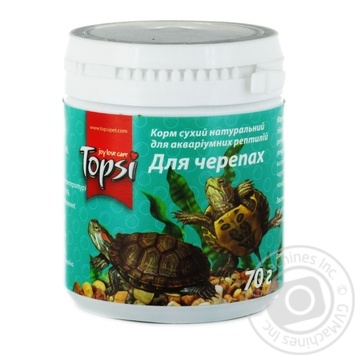 Topsi Dry food for turtles 70g - buy, prices for NOVUS - photo 1