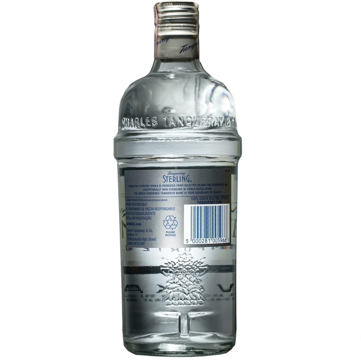

Водка Tanquerey Sterling 0,7л
