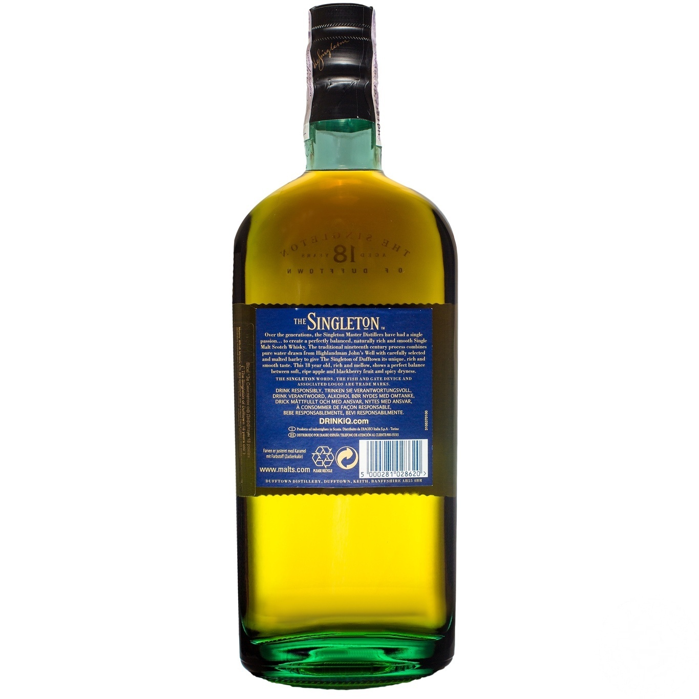 

Виски The Singleton of Dufftown 18 лет 40% 0,7л