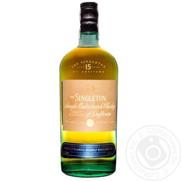 Віскі The Singleton of Dufftown 15років 700мл купити, ціни на МегаМаркет - фото 1
