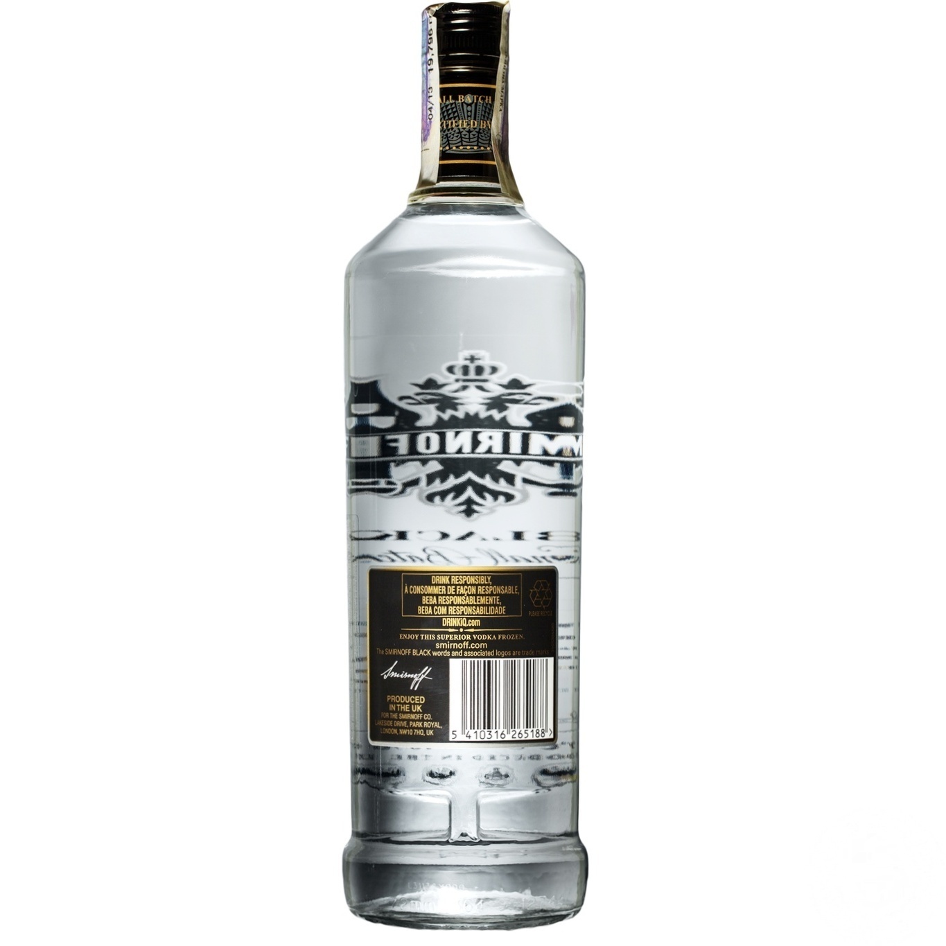 

Водка Smirnoff Black 1л