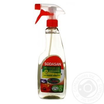 Средство для чистки ванной комнаты Sodasan organic  500мл купить, цены на МегаМаркет - фото 1